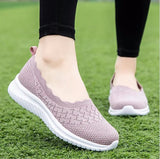 HG - Female Flat Soft Shoes - Comfortable Fashion Lightweight Pumps Shoes