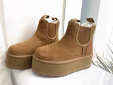 HG - Autumn Winter New Fashion Thick Soles Snow Boots