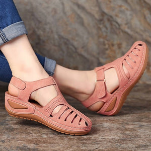 women's ortho sandals pink