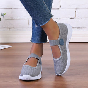 HG- Comfort Breathable Knitting Flats Shoes