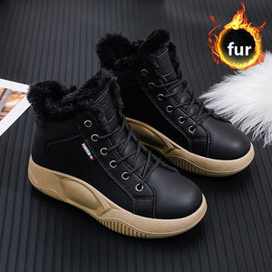 HG - Women's High Top Thick Sole Shoes